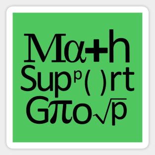 NOB Exclusive: Math Support Group Magnet